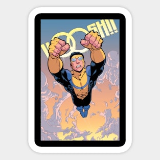 invincible poster Sticker